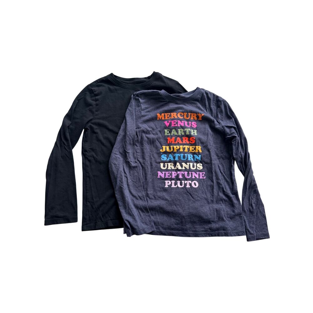 Cat & Jack Girls Long Sleeve T-Shirts Bundle - Size Medium